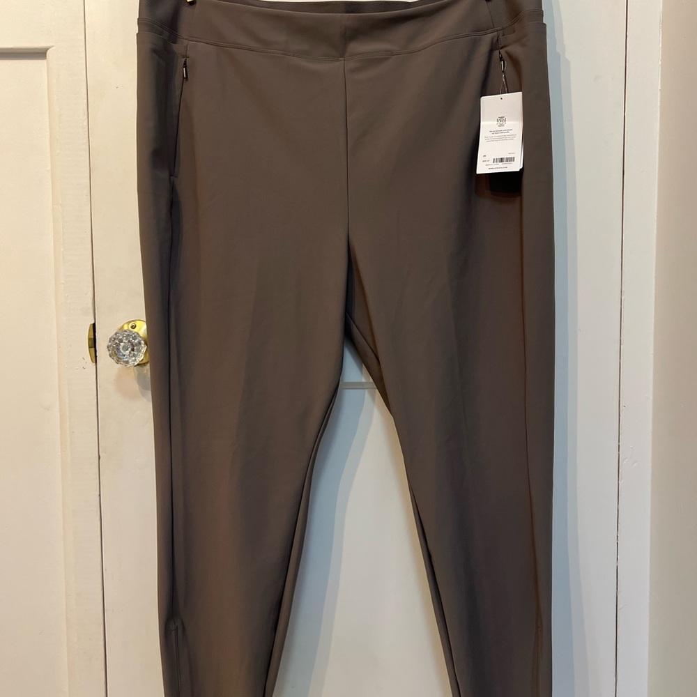 NWT Athleta Stellar Tight Grey/Brown Size 26